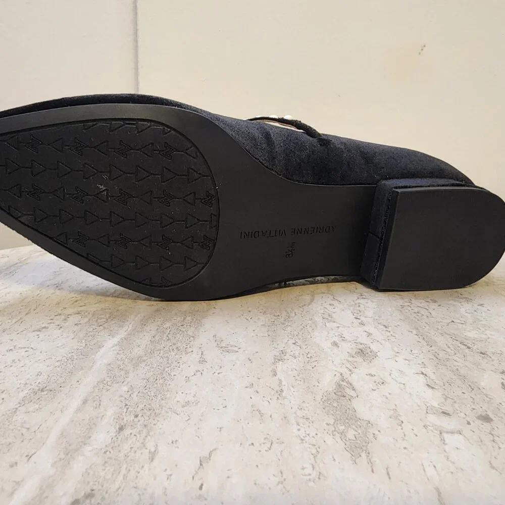 Piso Mary Jane Flat velvet - B020 - Picture 8 of 11